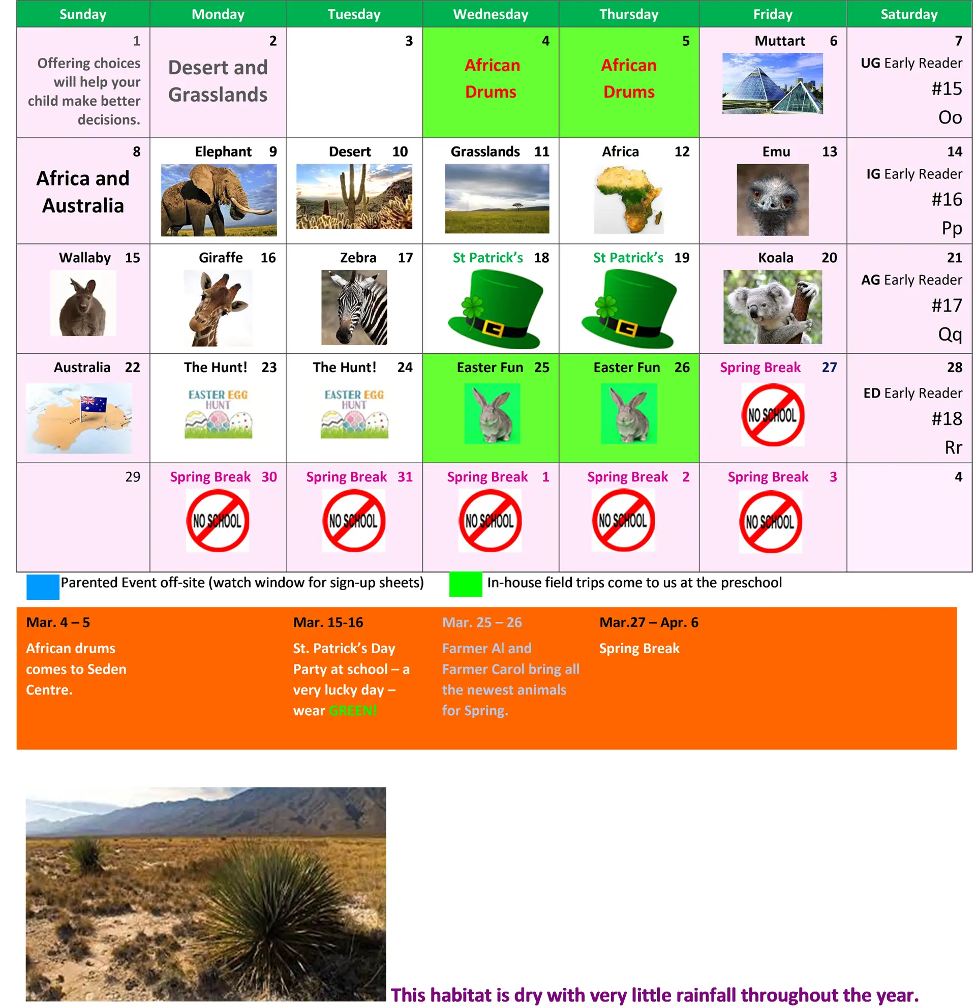 March 2026 Calendar